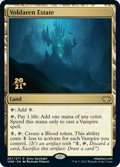 Voldaren Estate Card Front