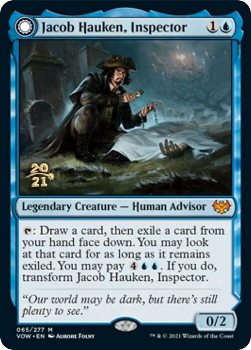 Jacob Hauken, Ispettore // Intuizione di Hauken Card Front