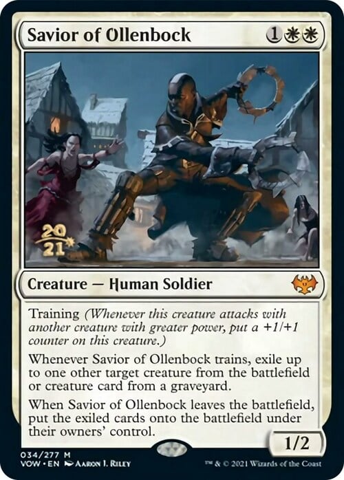Savior of Ollenbock Card Front