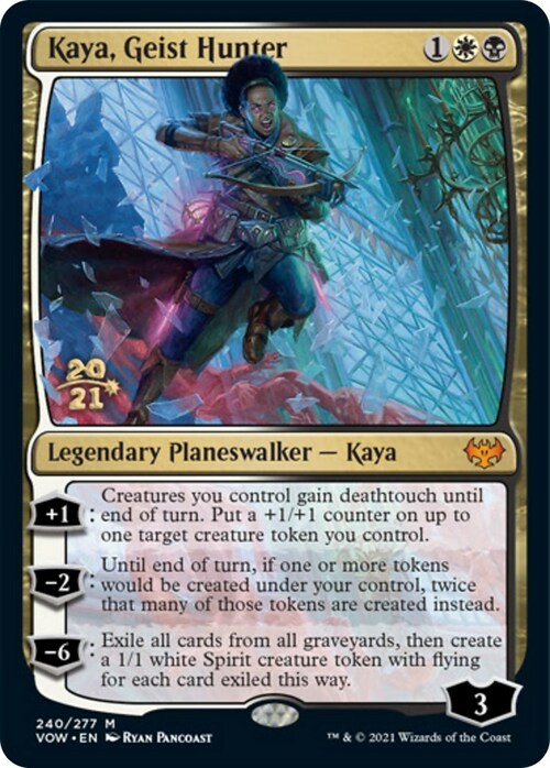 Kaya, Geist Hunter Card Front