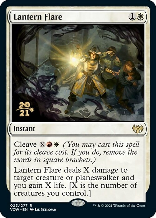 Lantern Flare Card Front