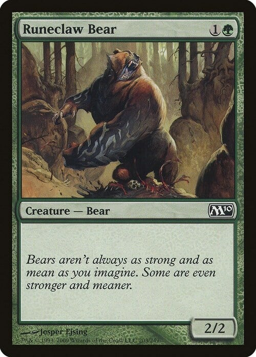 Runeclaw Bear Card Front