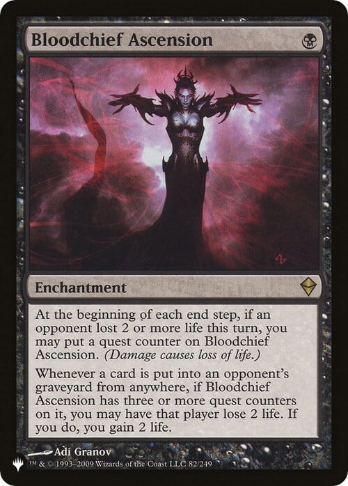 Bloodchief Ascension Card Front
