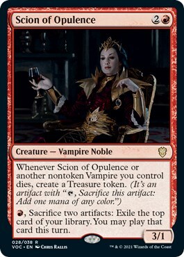 Scion of Opulence Card Front