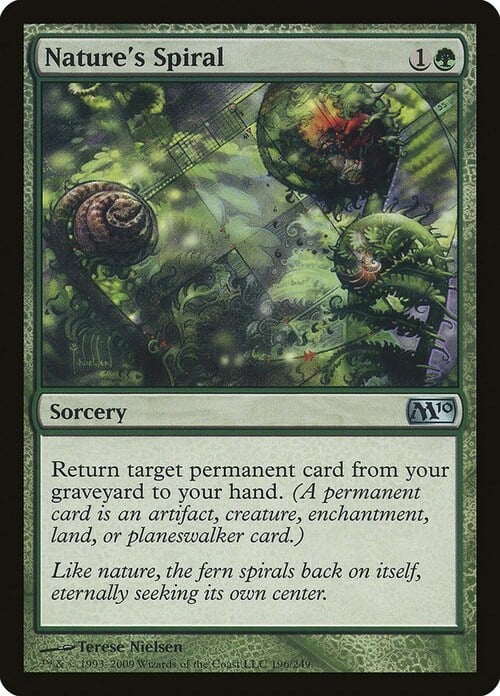 Nature's Spiral Card Front