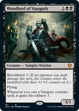 Signore Sanguinario di Vaasgoth Card Front