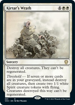 Kirtar's Wrath Card Front