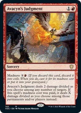 Avacyn's Judgment Card Front