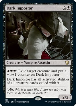 Dark Impostor Card Front
