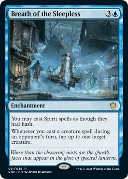 Breath of the Sleepless Card Front