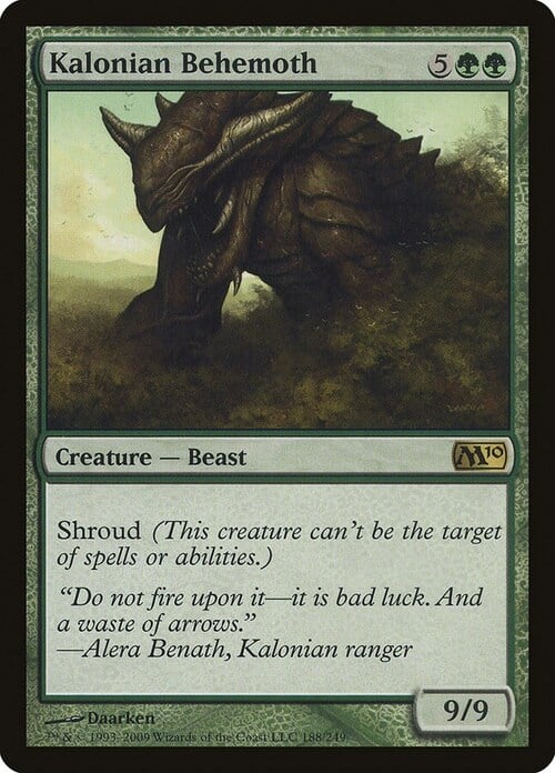 Kalonian Behemoth Card Front