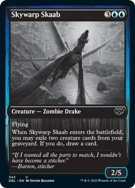 Skywarp Skaab Card Front
