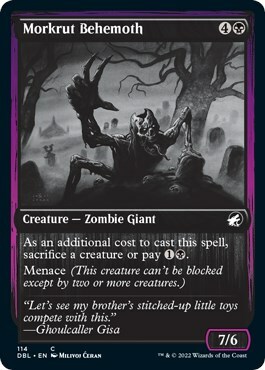 Morkrut Behemoth Card Front