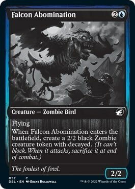 Falcone Abominevole Card Front