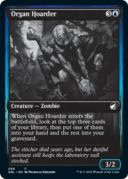 Organ Hoarder Card Front