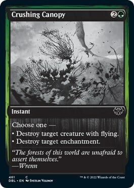 Crushing Canopy Card Front