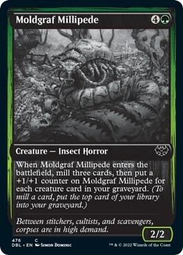 Moldgraf Millipede Card Front