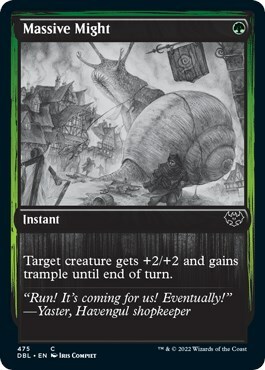 Massive Might Card Front