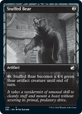 Stuffed Bear Card Front
