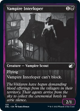 Vampire Interloper Card Front