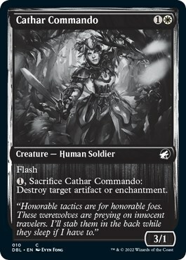 Cathar Commando Card Front