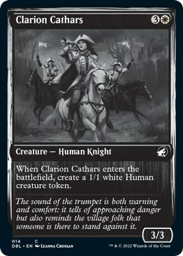 Clarion Cathars Card Front