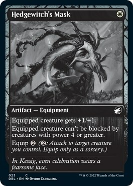 Hedgewitch's Mask Card Front