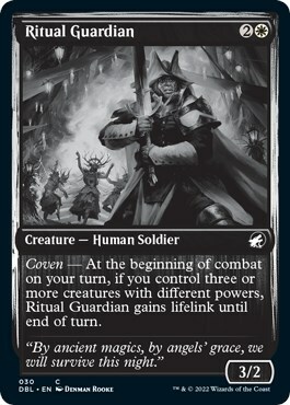 Ritual Guardian Card Front