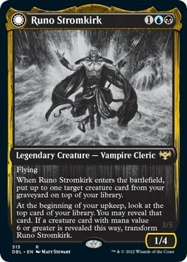 Runo Stromkirk // Krothuss, Lord of the Deep Card Front