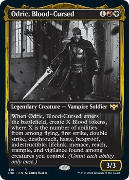 Odric, Blood-Cursed Card Front