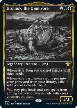 Grolnok, the Omnivore Card Front