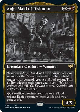 Anje, Maid of Dishonor Card Front