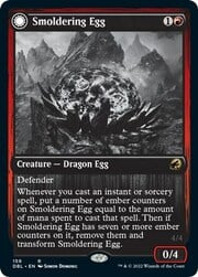 Smoldering Egg // Ashmouth Dragon 159