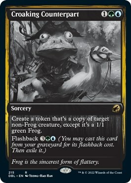Croaking Counterpart Card Front