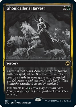 Ghoulcaller's Harvest Card Front