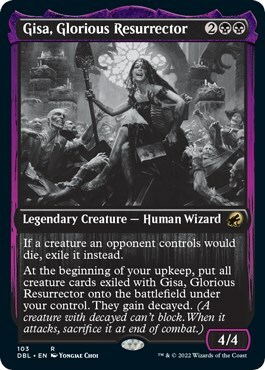 Gisa, Glorious Resurrector Card Front