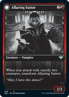 Alluring Suitor // Deadly Dancer Card Front