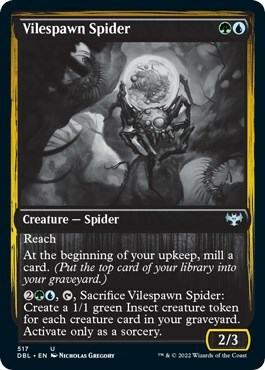 Vilespawn Spider Card Front