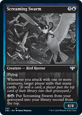 Screaming Swarm Card Front