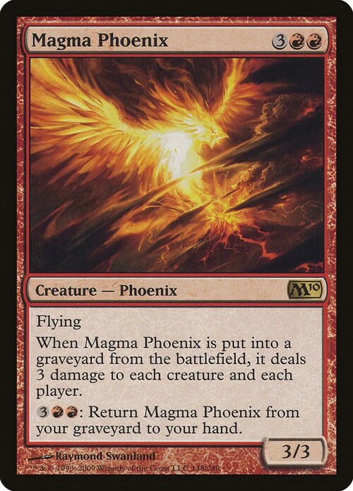 Magma Phoenix Card Front