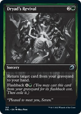 Dryad's Revival Card Front