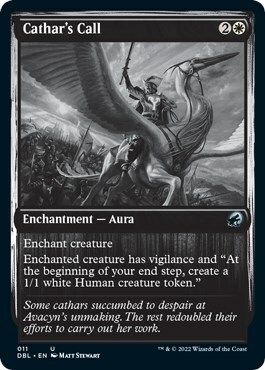 Cathar's Call Card Front