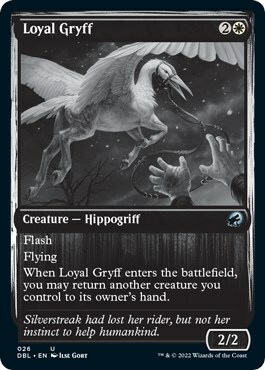 Loyal Gryff Card Front