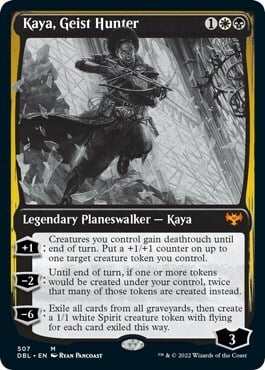 Kaya, cazadora de geists Frente