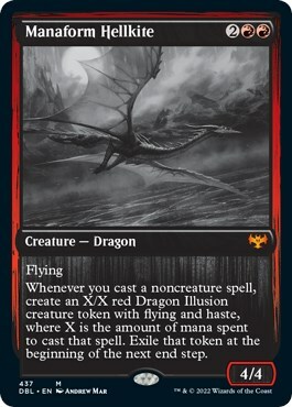 Manaform Hellkite Card Front