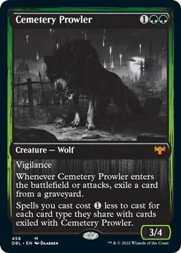 Cemetery Prowler Card Front
