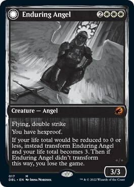 Enduring Angel // Angelic Enforcer Card Front
