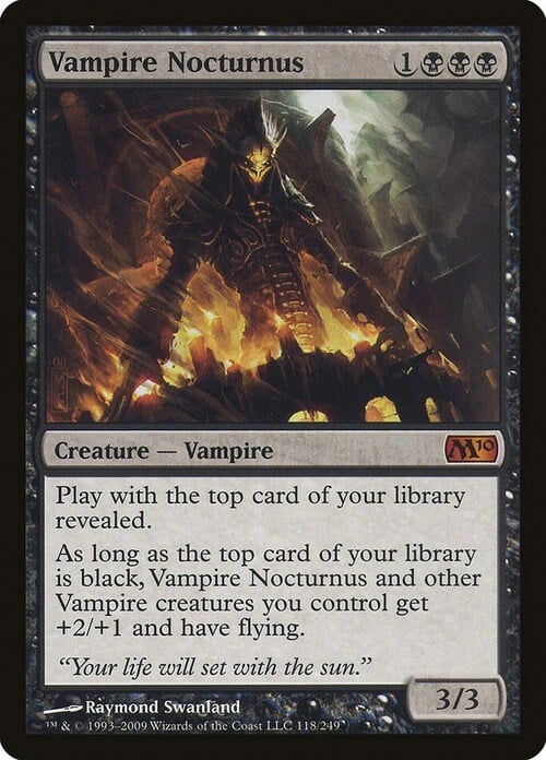 Vampiro Notturno Card Front