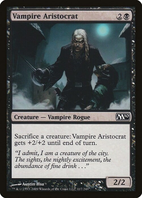 Vampire Aristocrat Card Front