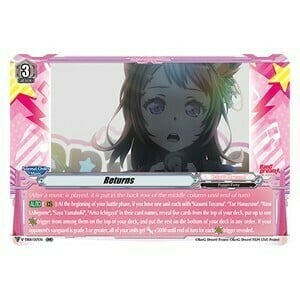 Returns [V Format] Card Front